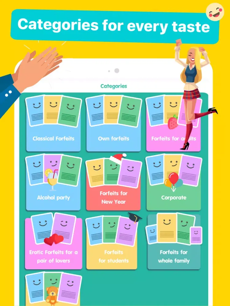 Tangkapan layar Party Games - Forfeits 18+ iPad 