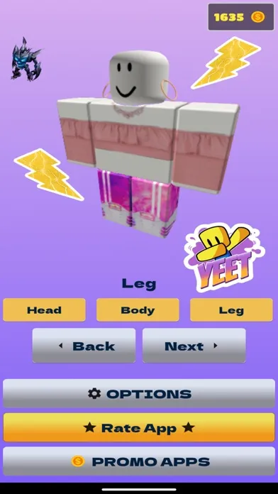 Zrzuty ekranu Skins Maker Roblox