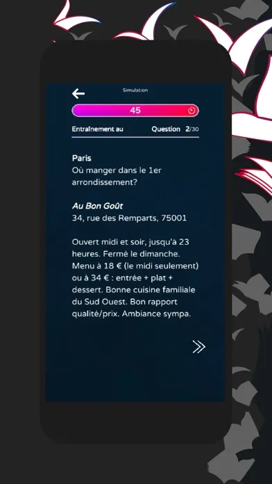 Screenshot di TCF - Compréhension écrite