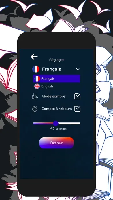 Ảnh chụp màn hình của French Grammar Quiz
