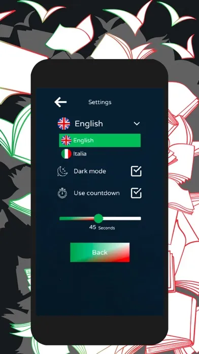 Italian Language Test 스크린샷