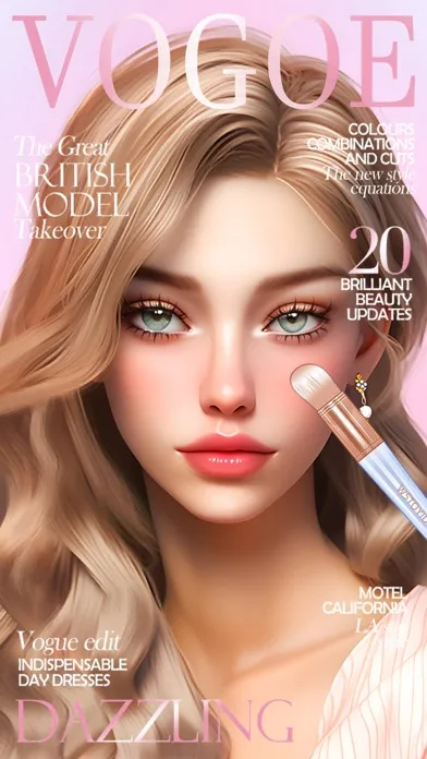 ภาพหน้าจอของ Makeup Salon - DIY Makeup game