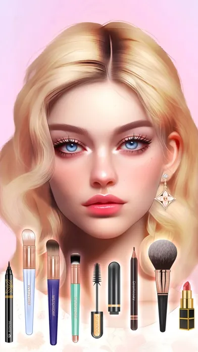 ภาพหน้าจอของ Makeup Salon - DIY Makeup game