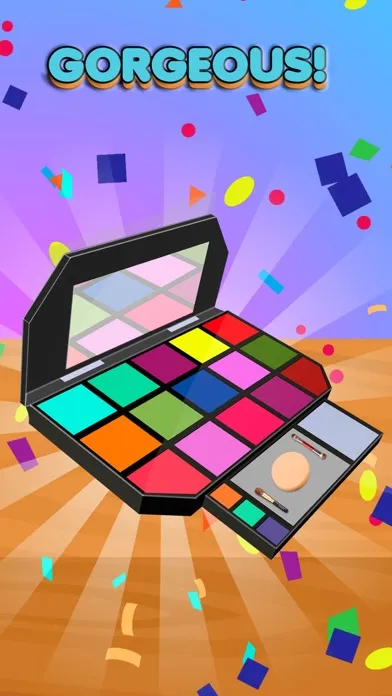 ภาพหน้าจอของ Color Mixing: DIY Makeup Kit