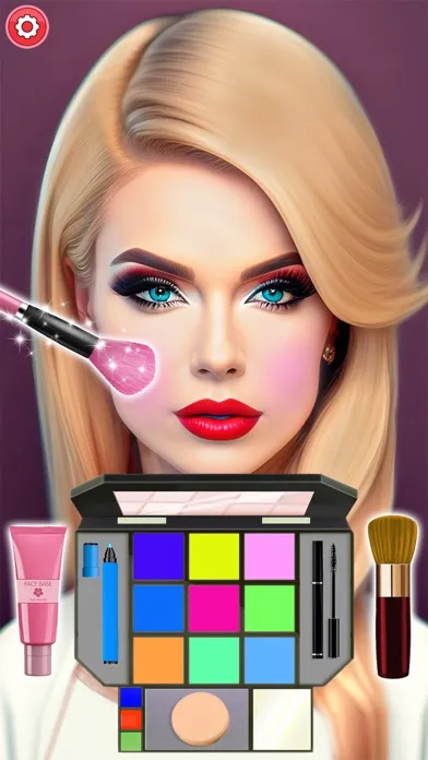 ภาพหน้าจอของ Color Mixing: DIY Makeup Kit