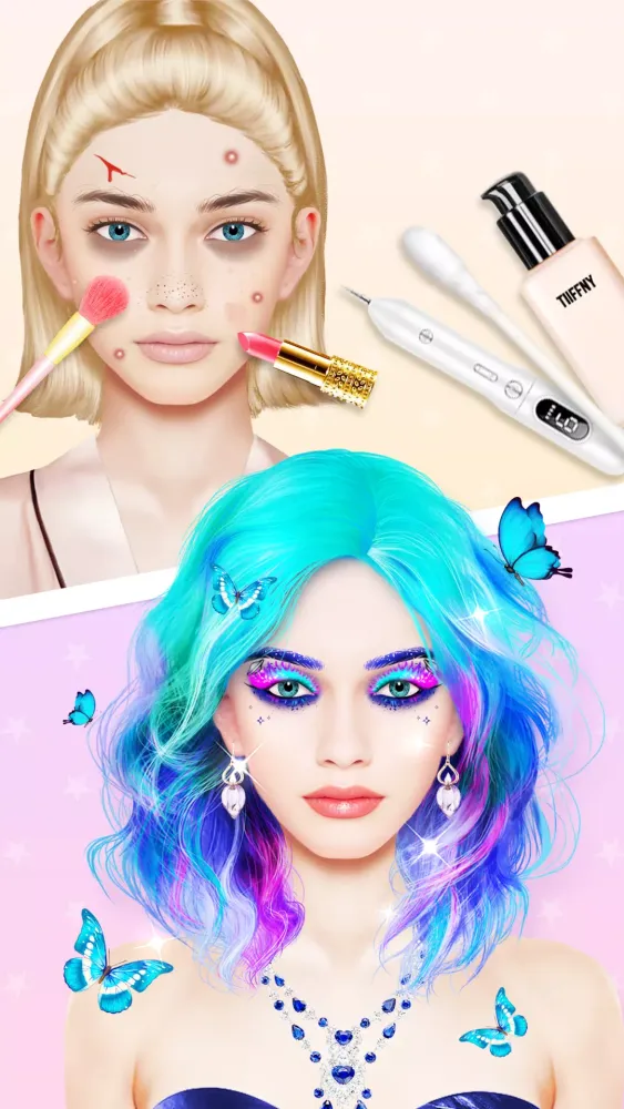 Ảnh chụp màn hình của Makeup Stylist:Antistress ASMR