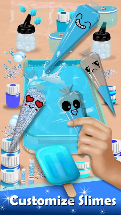 Capturas de tela do Piping Bags - Makeup Slime Mix