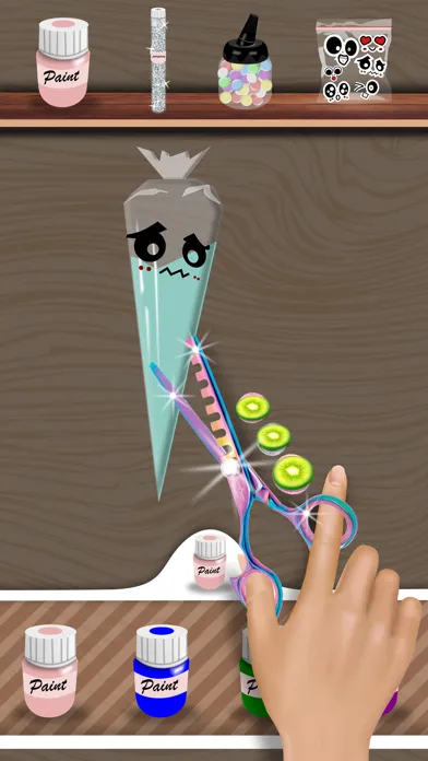 Capturas de tela do Piping Bags - Makeup Slime Mix