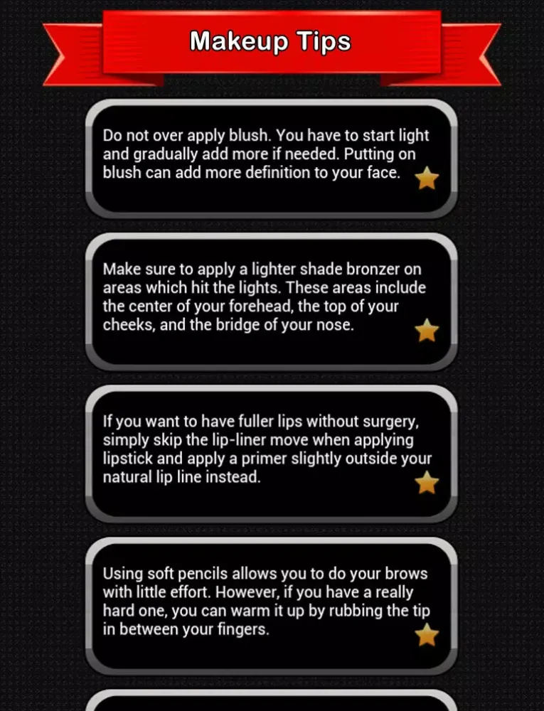 Скриншоты Best Makeup Tips iPad 