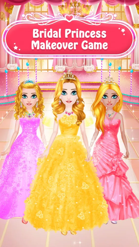 Makeup Dress Up Wedding Games Screenshots