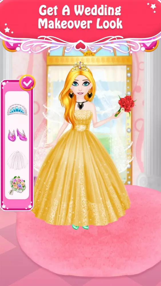 Makeup Dress Up Wedding Games Screenshots