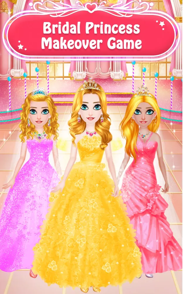 Makeup Dress Up Wedding Games Screenshots