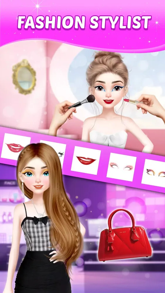 Fashion Dress Up & Makeup Game Screenshots