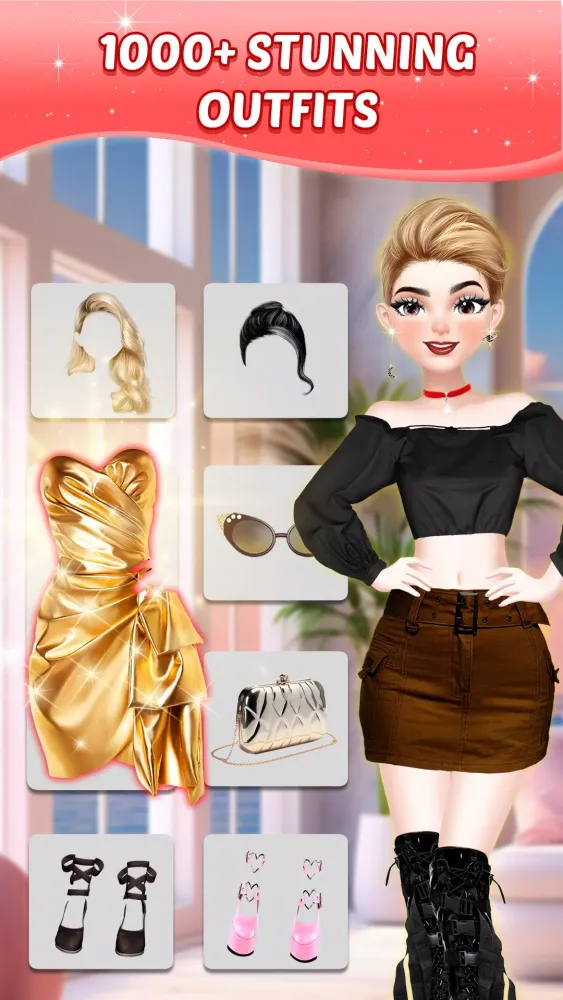 Fashion Dress Up & Makeup Game Screenshots