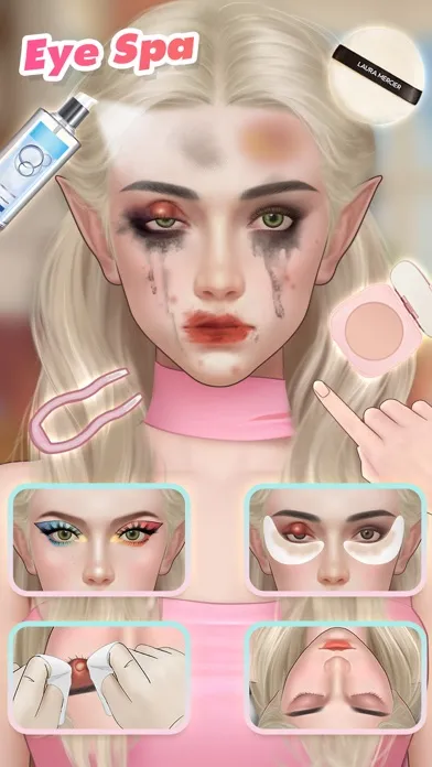 Zrzuty ekranu Makeup ASMR: Makeover Story