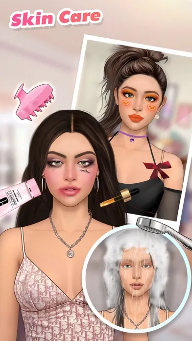 Zrzuty ekranu Makeup ASMR: Makeover Story
