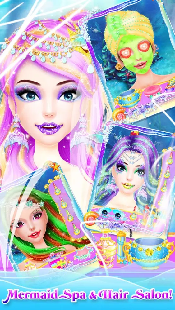 Mermaid Princess Makeup Makeover - Princess Games! Screenshots