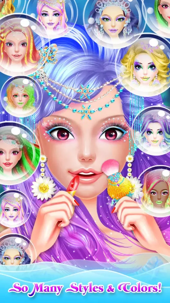 Mermaid Princess Makeup Makeover - Princess Games! Screenshots