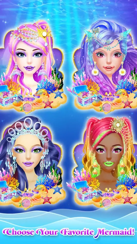 Mermaid Princess Makeup Makeover - Princess Games! Screenshots