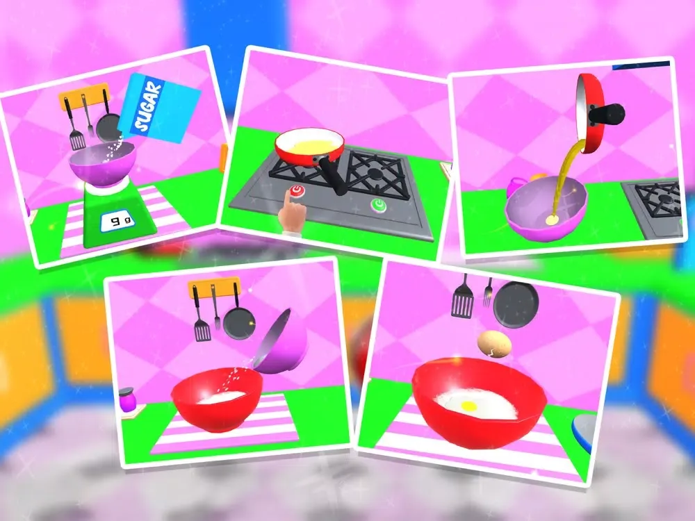 Zrzuty ekranu 3D Cake Maker & Girls Games iPad 