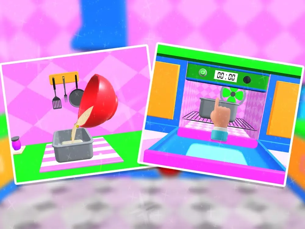 Zrzuty ekranu 3D Cake Maker & Girls Games iPad 