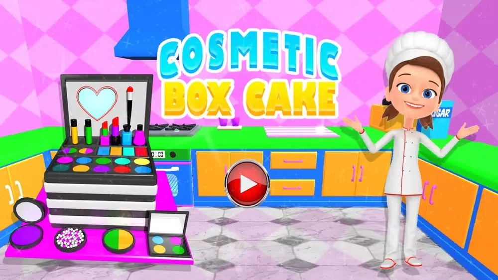 Zrzuty ekranu 3D Cake Maker & Girls Games