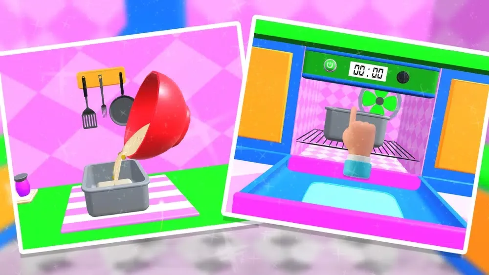 Zrzuty ekranu 3D Cake Maker & Girls Games