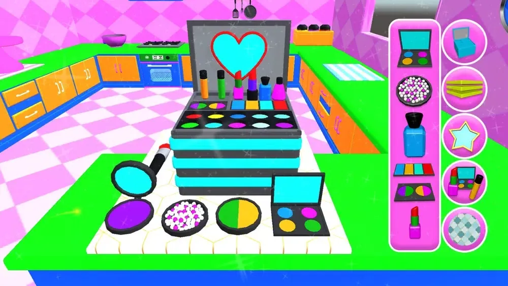 Zrzuty ekranu 3D Cake Maker & Girls Games