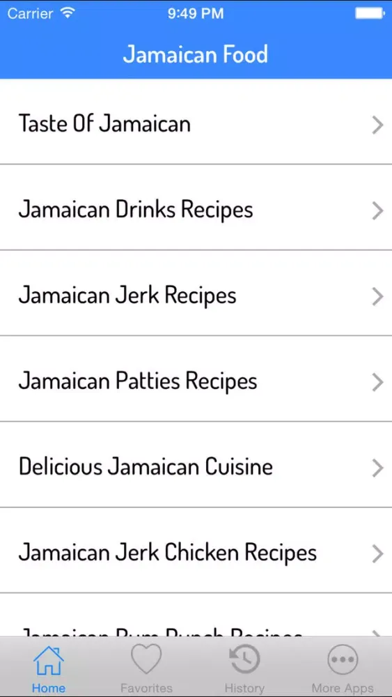 Jamaican Food Recipes - Jamaican Cuisine Screenshots
