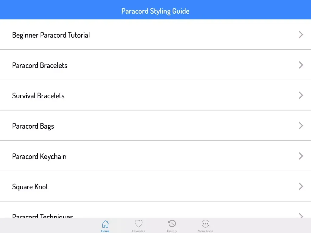 Paracord Styling Guide - Complete Video Guide iPad  Ekran Görüntüleri