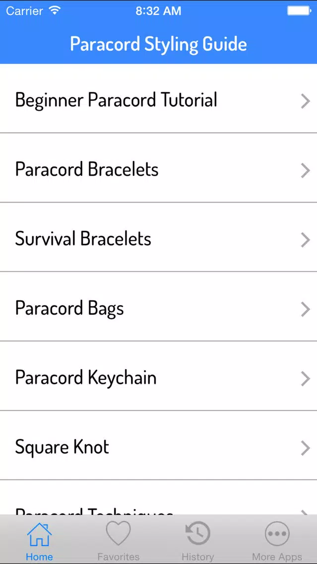ภาพหน้าจอของ Paracord Styling Guide - Complete Video Guide