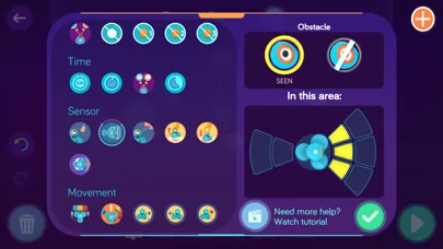 Capturas de pantalla de Wonder for Dash and Dot Robots