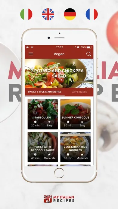 Скриншоты Vegetarian recipes