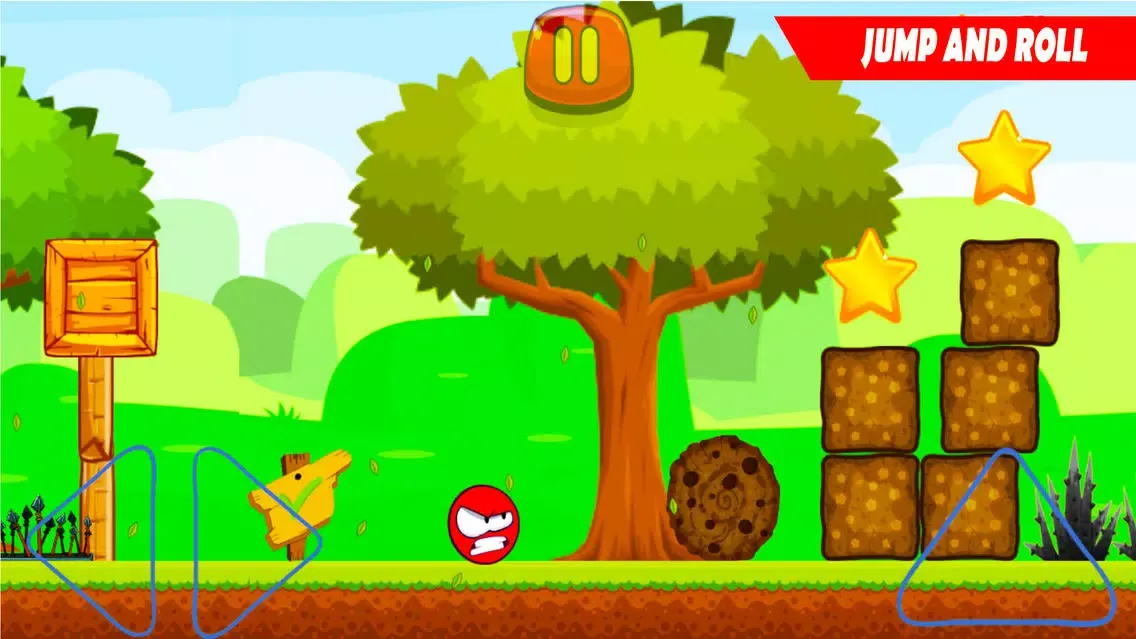 Angry Red Ball - 2k17 Edition应用截图
