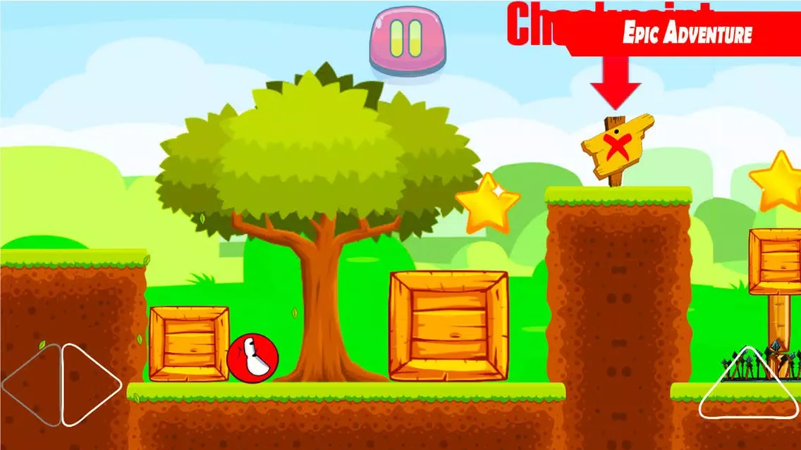 Angry Red Ball - 2k17 Edition应用截图
