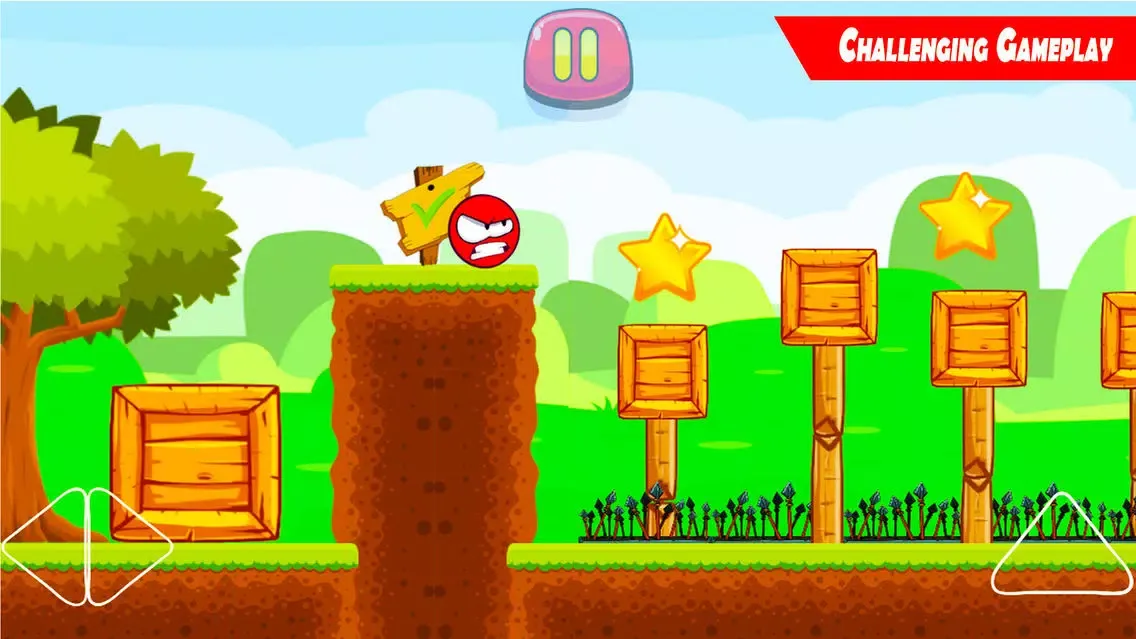 Angry Red Ball - 2k17 Edition应用截图