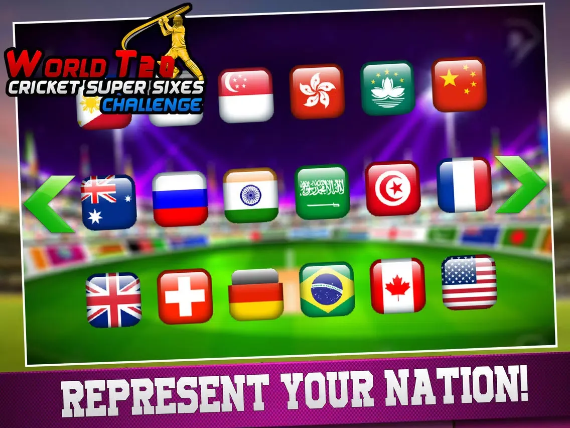 World T20: Cricket Super Sixes Challenge iPad  스크린샷
