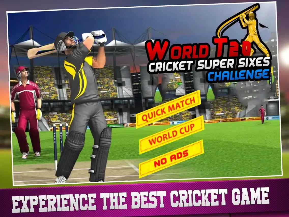 World T20: Cricket Super Sixes Challenge iPad  스크린샷