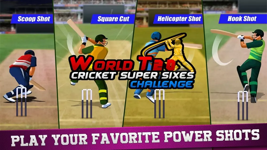 World T20: Cricket Super Sixes Challenge 스크린샷