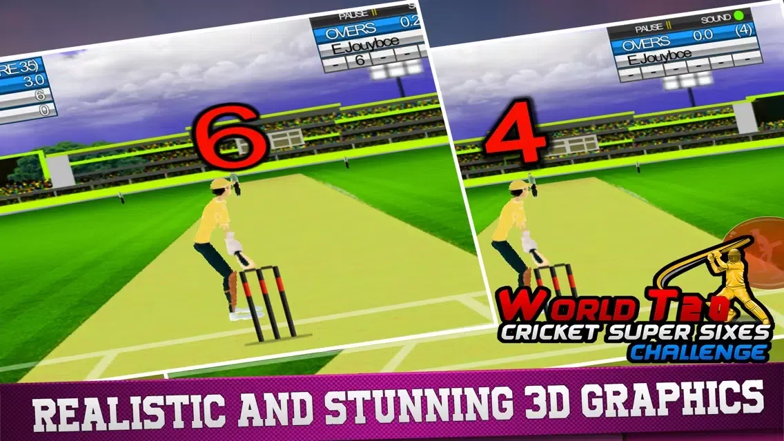 World T20: Cricket Super Sixes Challenge 스크린샷