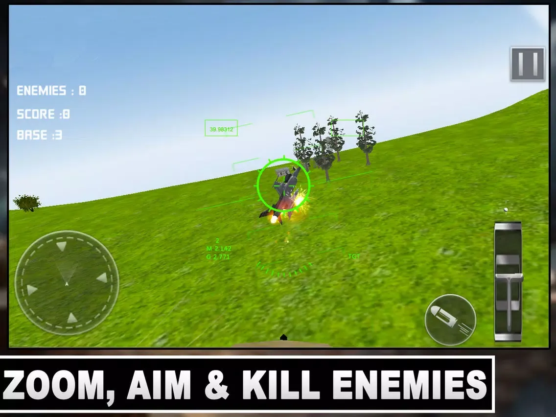 Capturas de pantalla de Modern Helicopter Battle 3D - Gunship Strike Sim iPad 
