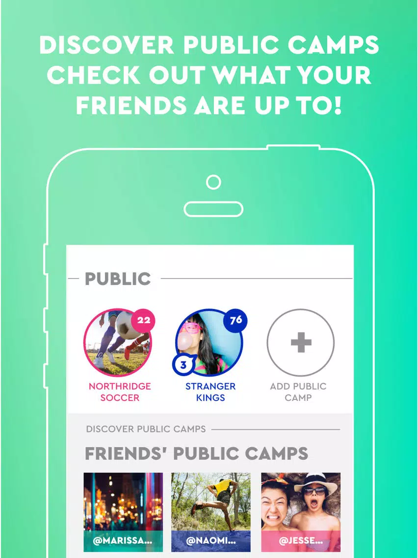 Capturas de pantalla de Camp - Group Threads iPad 