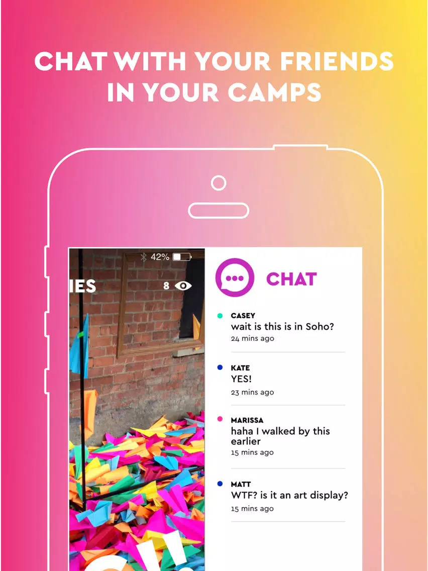 Capturas de pantalla de Camp - Group Threads iPad 