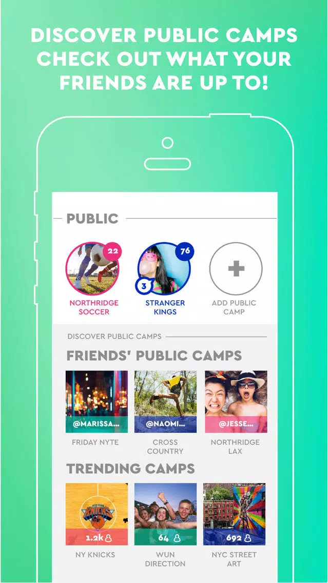 Capturas de pantalla de Camp - Group Threads