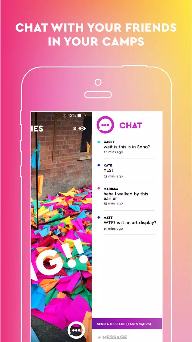Capturas de pantalla de Camp - Group Threads