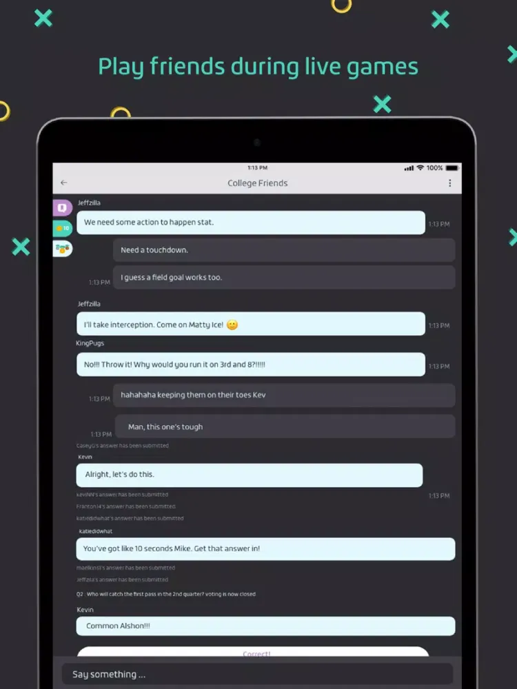 Stakes: Predict Sports iPad  Screenshots