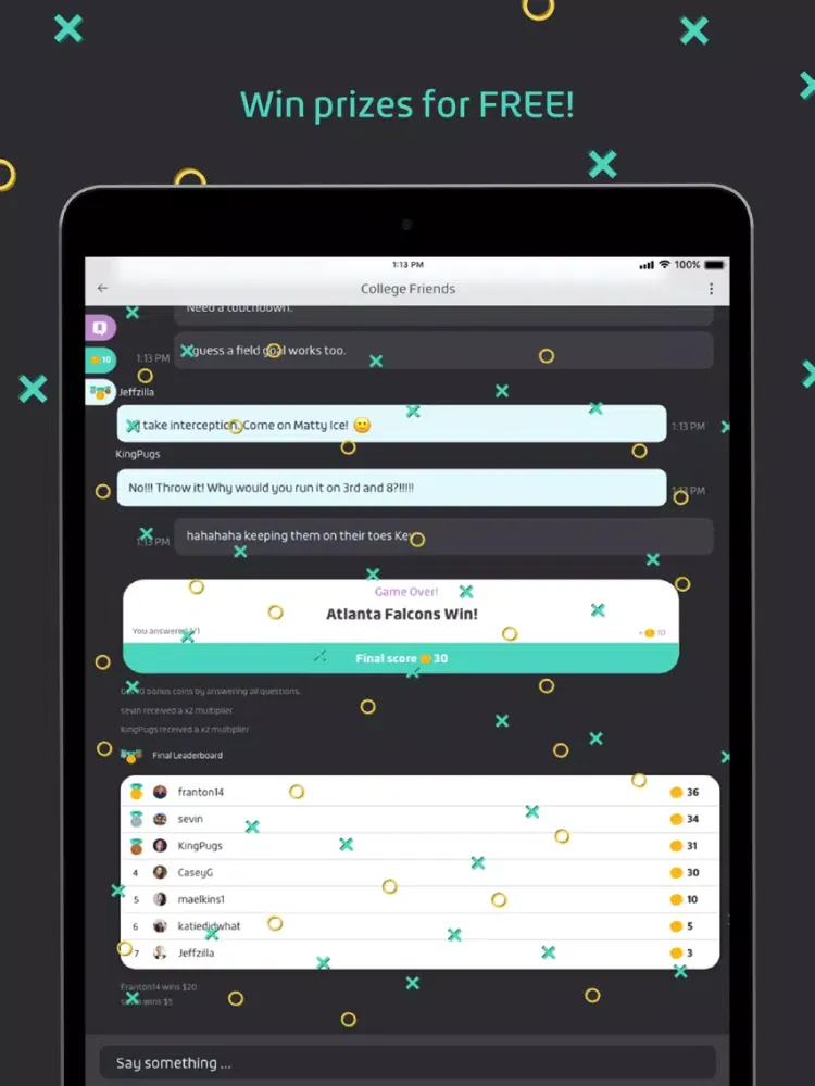 Stakes: Predict Sports iPad  Screenshots
