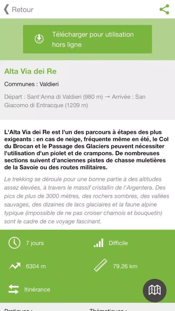 Rando Marittime Mercantour应用截图