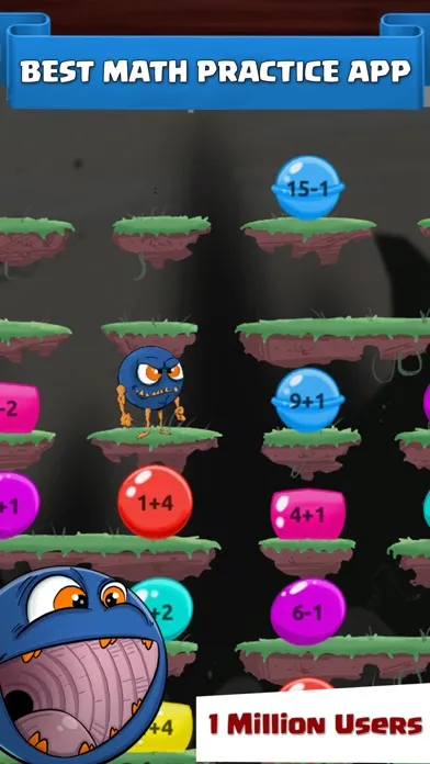 Monster Math School: Fun Games سکرین شاٹس
