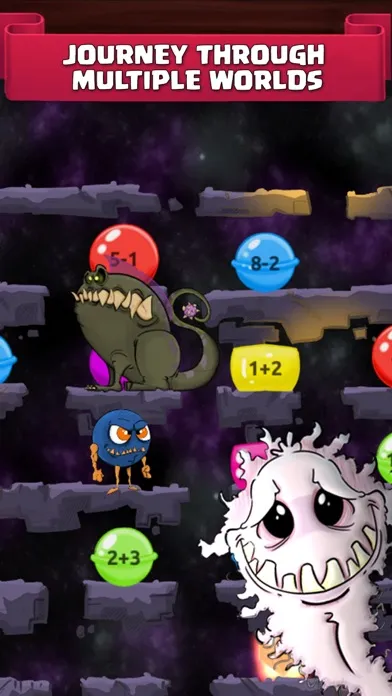 Monster Math School: Fun Games سکرین شاٹس
